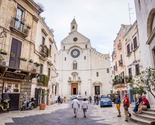 vue de la ville de Bari, Italie